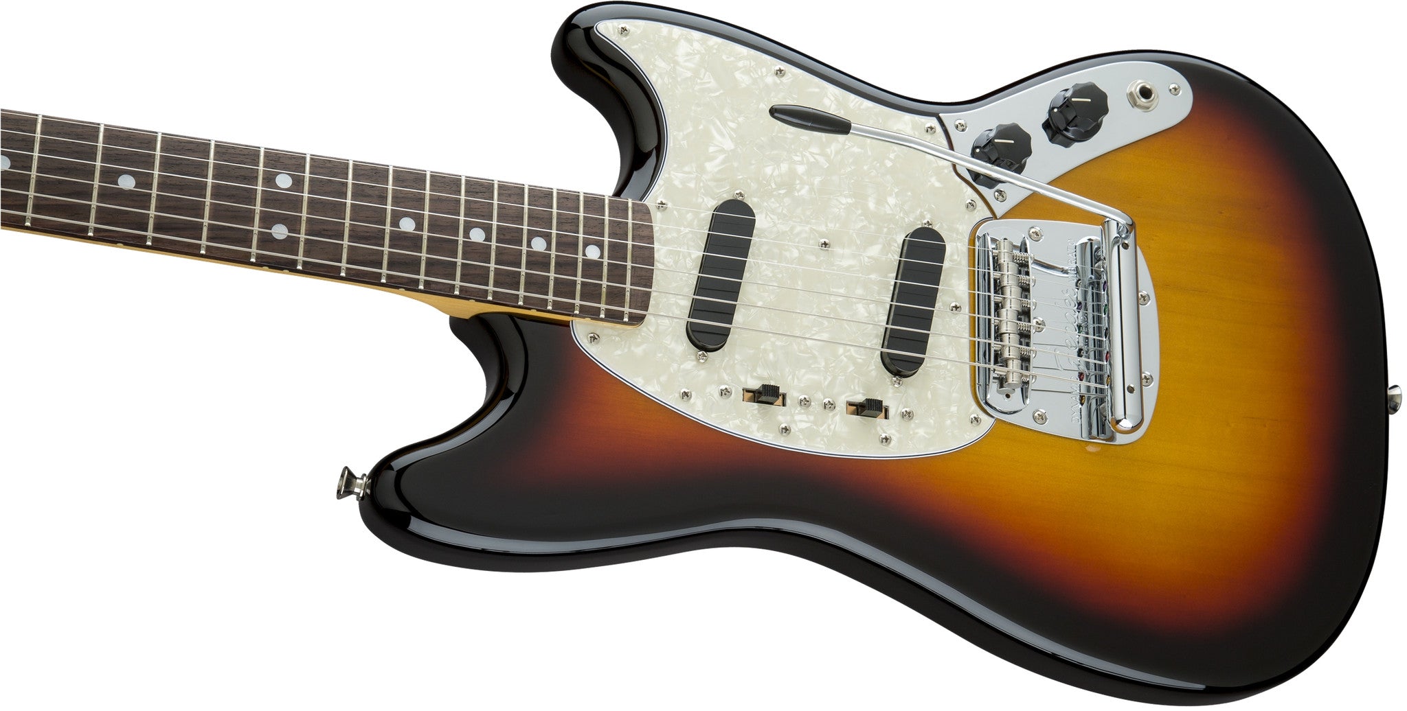 Fender '65 Mustang®, Rosewood Fingerboard, 3 Color Sunburst 0273706500 - L.A. Music - Canada's Favourite Music Store!