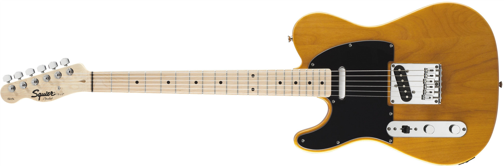 Squier Affinity Series Telecaster Left-Handed, Maple Fingerboard, Butterscotch Blonde 0310223550