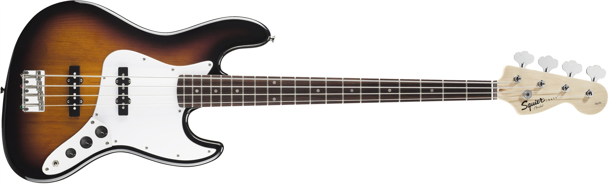 Squier affinity jazz bass brown sunburst top
