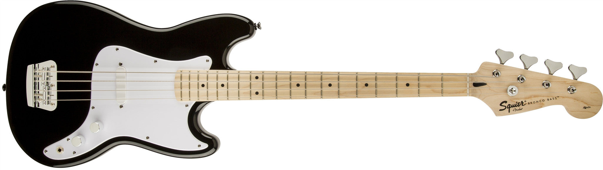 Squier Bronco Bass, Maple Fingerboard, Black 0310902506