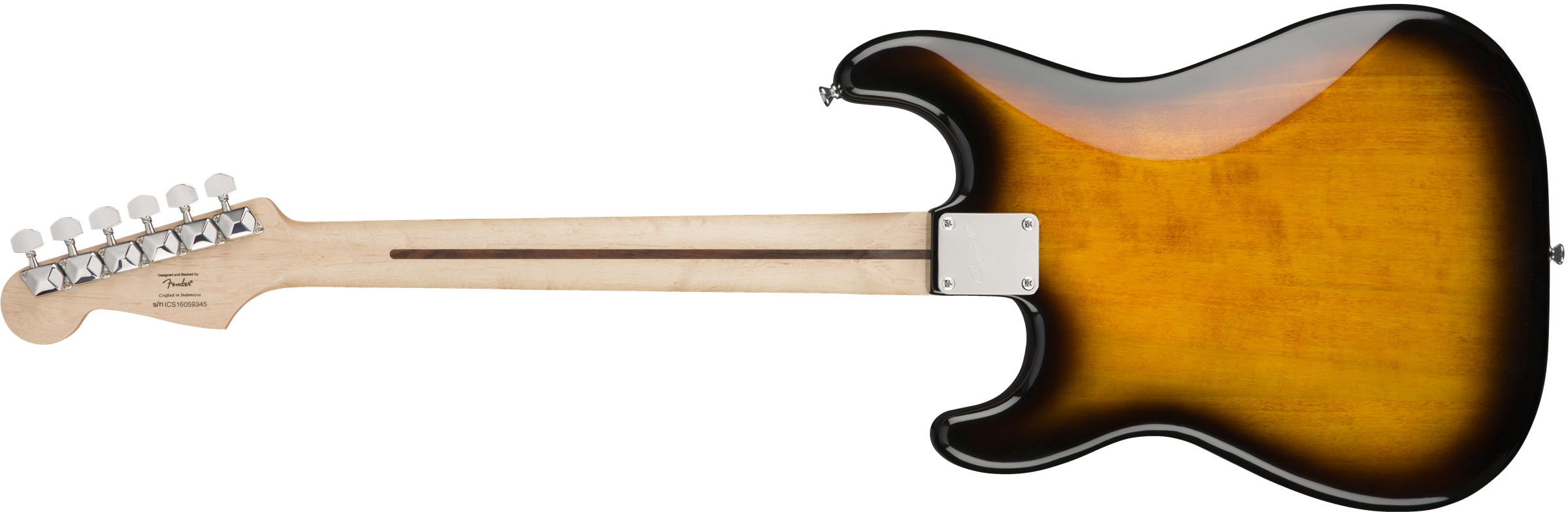 Squier Bullet Strat Hard Tail SSS Brown Sunburst Electric Guitar 0371001532