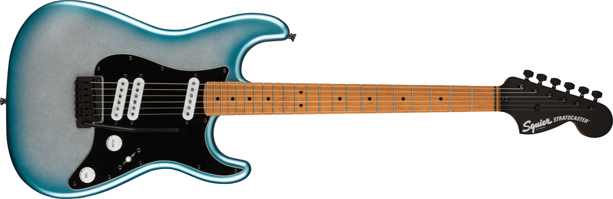Squier Contemporary Stratocaster Special Roasted Maple Fingerboard Black Pickguard Sky Burst Metallic F-0370230536