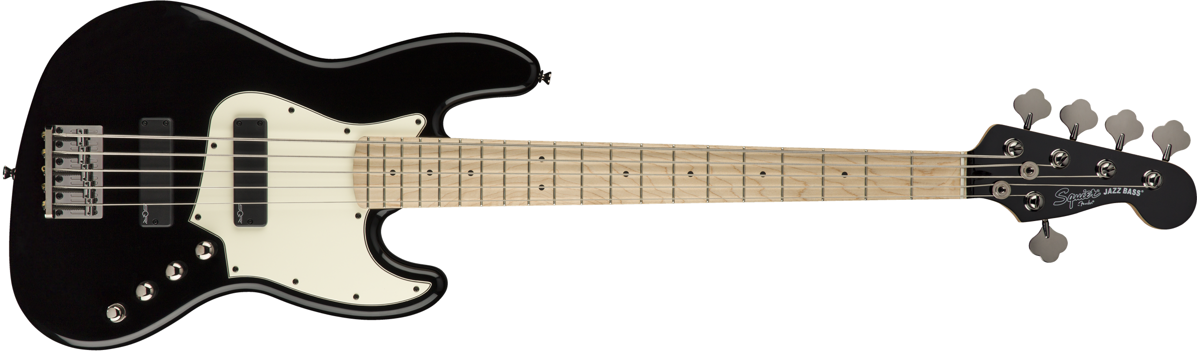 Squier Contemporary Active Jazz Bass V HH Maple Fingerboard in Black