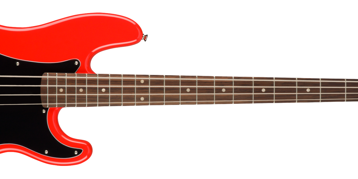 スクワイア バイ フェンダー PJベース レッド