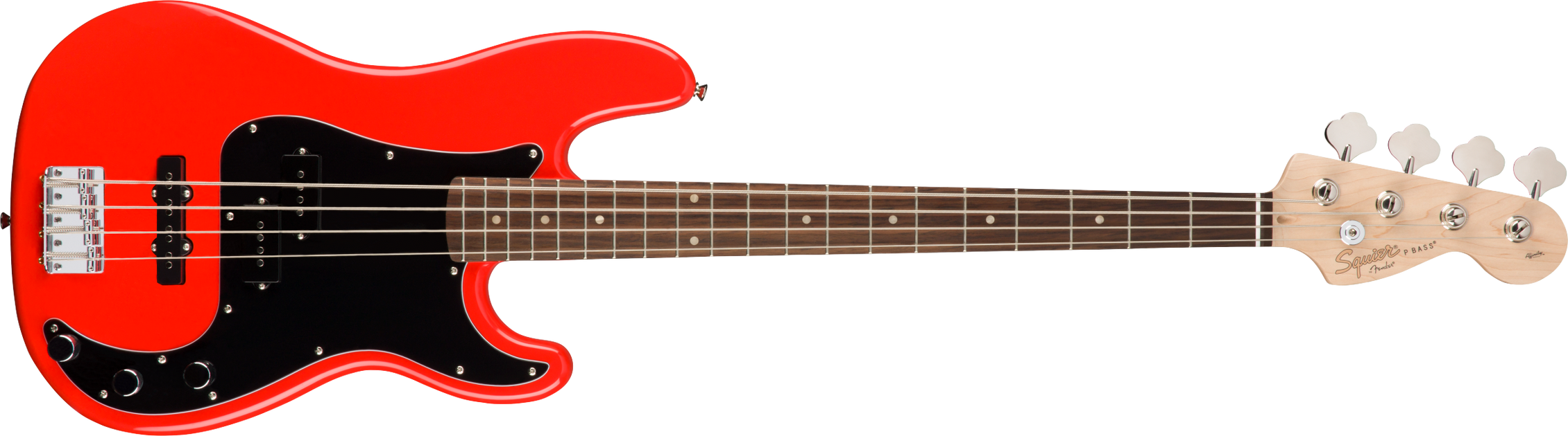 Squier Affinity Series Precision Bass PJ, Race Red