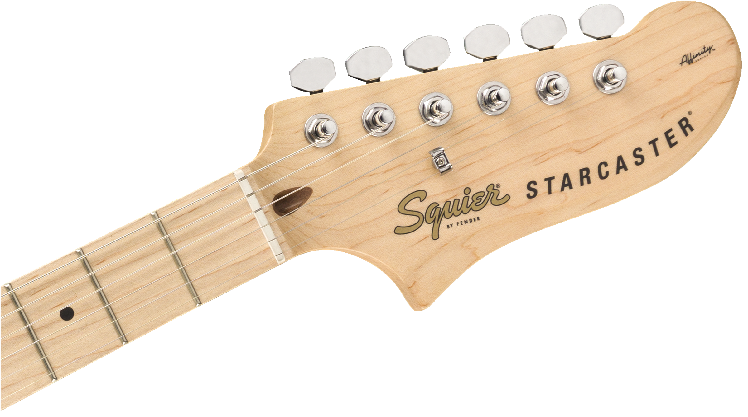 Squier Affinity Series Starcaster, Maple Fingerboard, Olympic White 0370590505
