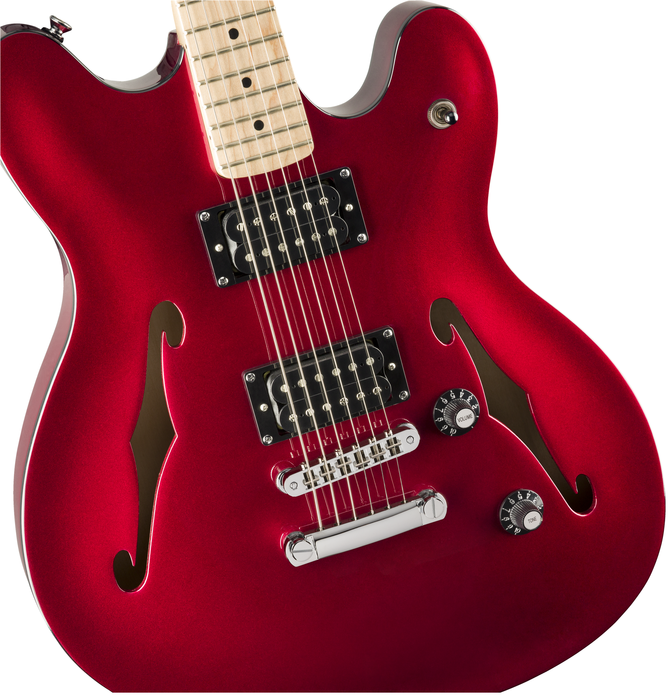 Squier Affinity Series Starcaster, Maple Fingerboard, Candy Apple Red 0370590509