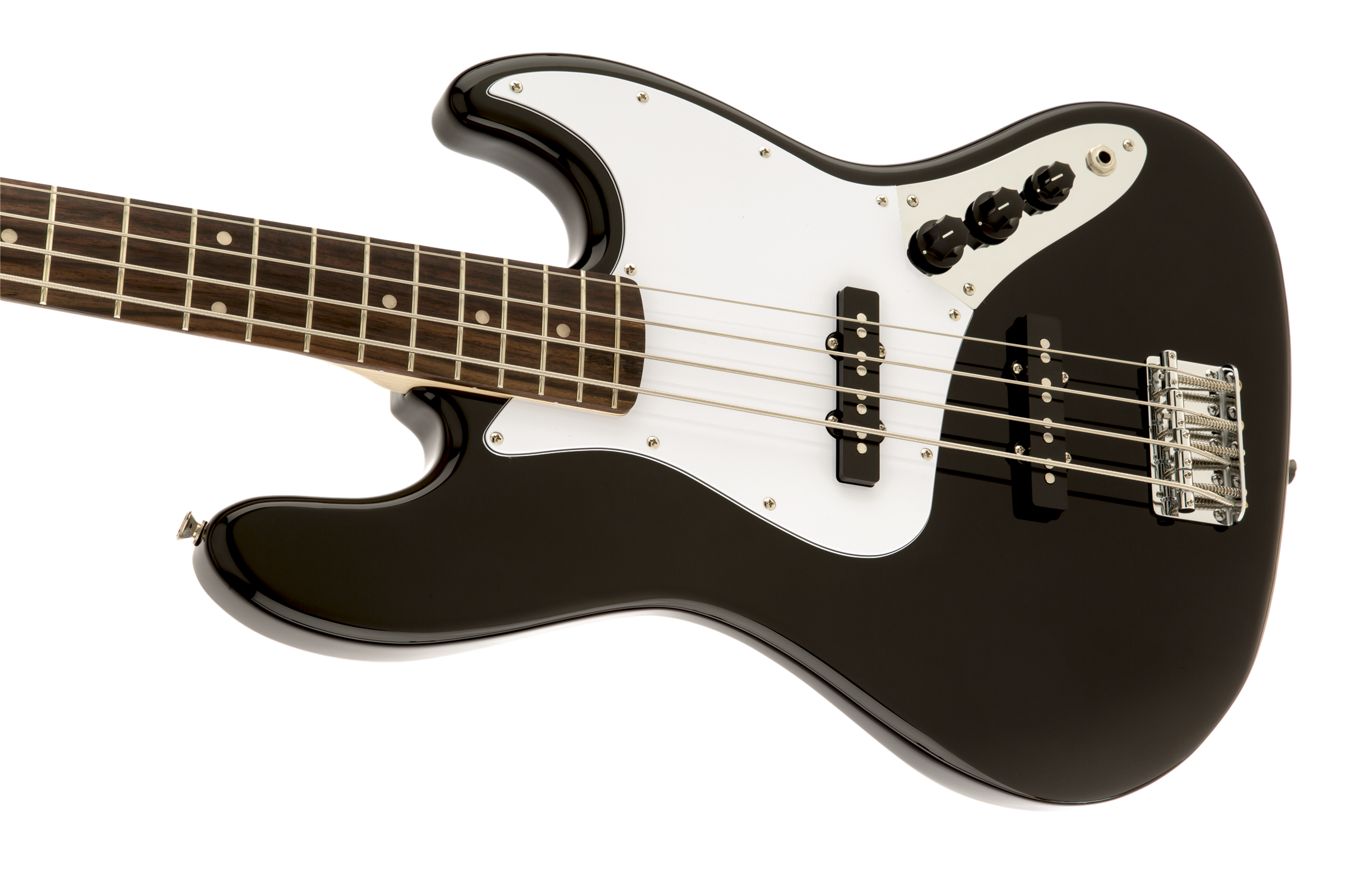 Squier Affinity Jazz Bass, Black 0370760506 — L.A. Music Squier Affinity Jazz Bass, Black 0370760506 — L.A. Music