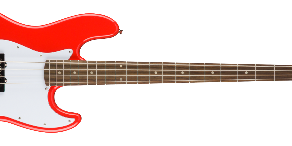 Squier Affinity Series Jazz Bass, Race Red 0370760570 — L.A. Music