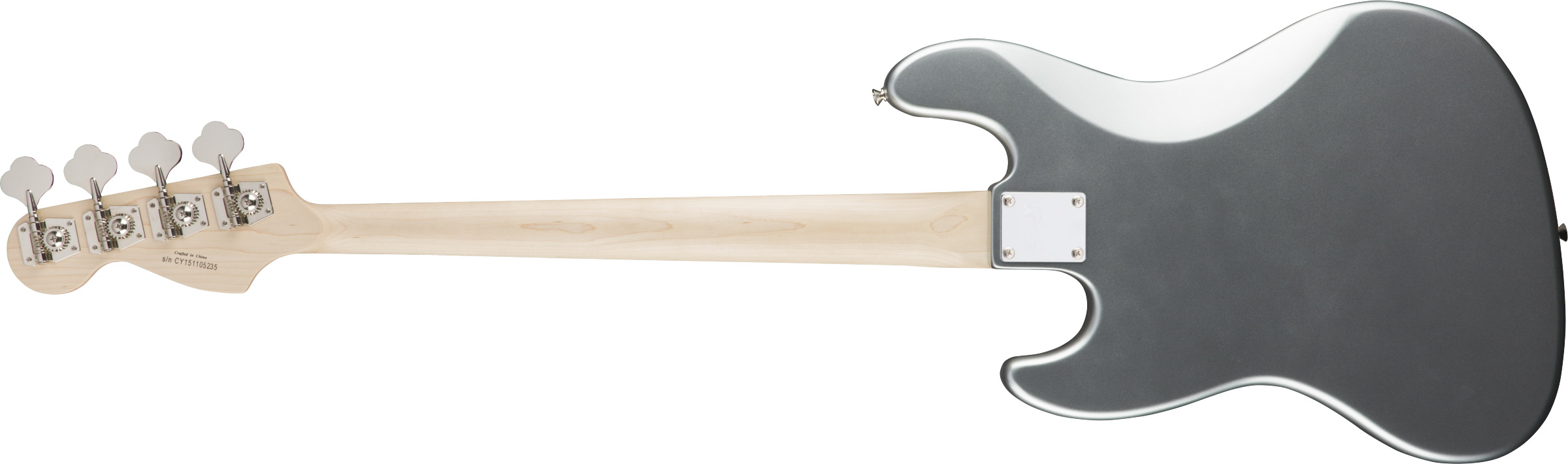 Squier Affinity Series Jazz Bass, Slick Silver 0370760581 — L.A. Music Squier Affinity Series Jazz Bass, Slick Silver 0370760581 — L.A. Music
