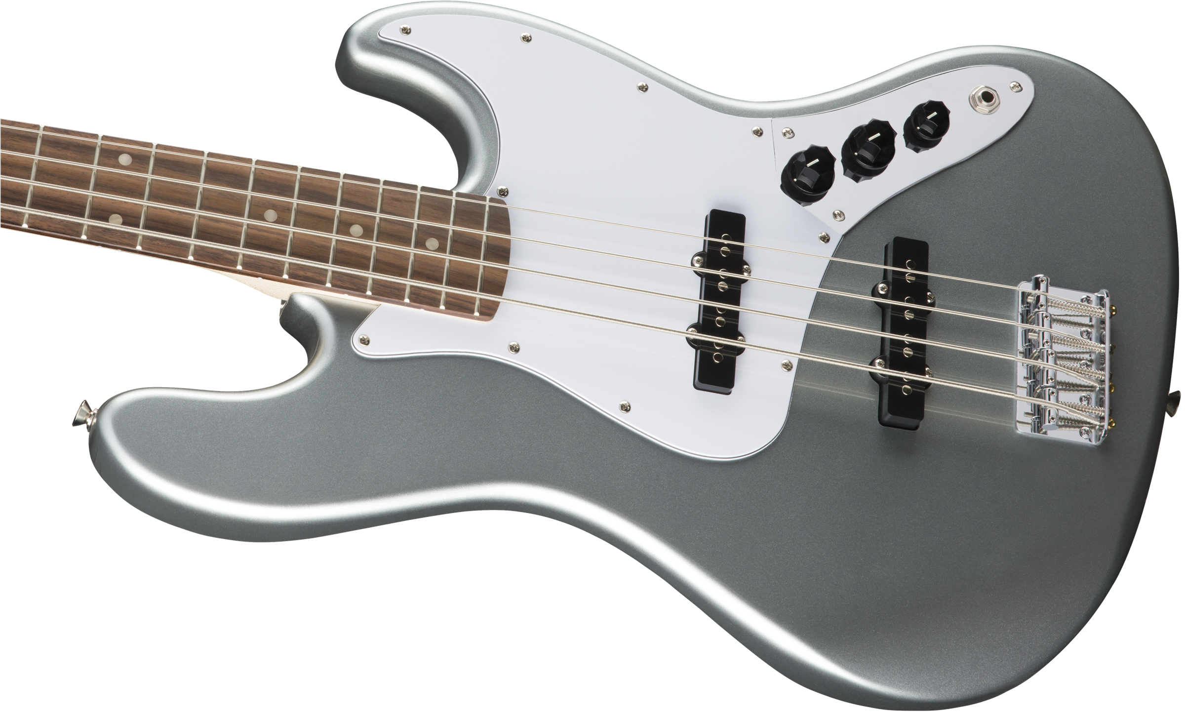 Squier Affinity Series Jazz Bass, Slick Silver 0370760581