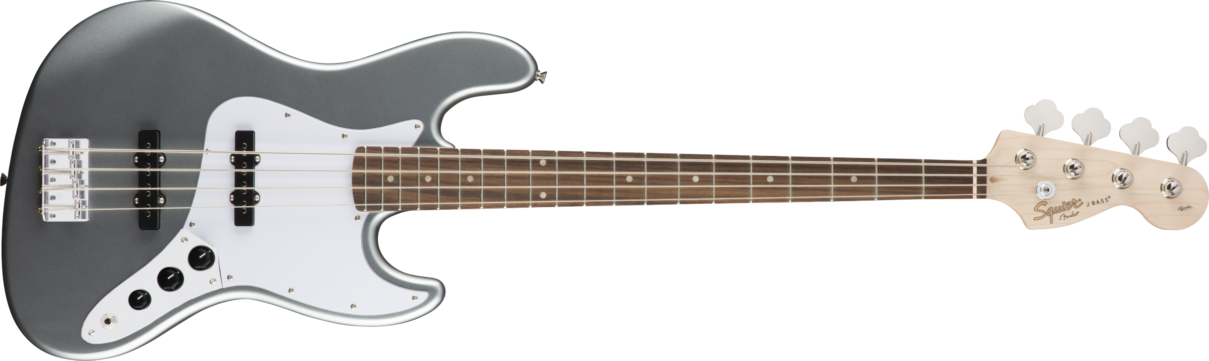 Squier Affinity Series Jazz Bass, Slick Silver 0370760581