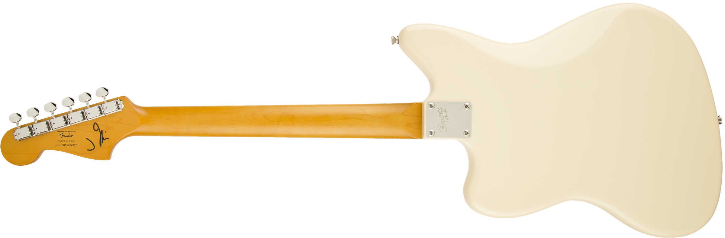 Squier J Mascis Jazzmaster Vintage White 0371060541 — L.A. Music Squier J Mascis Jazzmaster Vintage White 0371060541 — L.A. Music