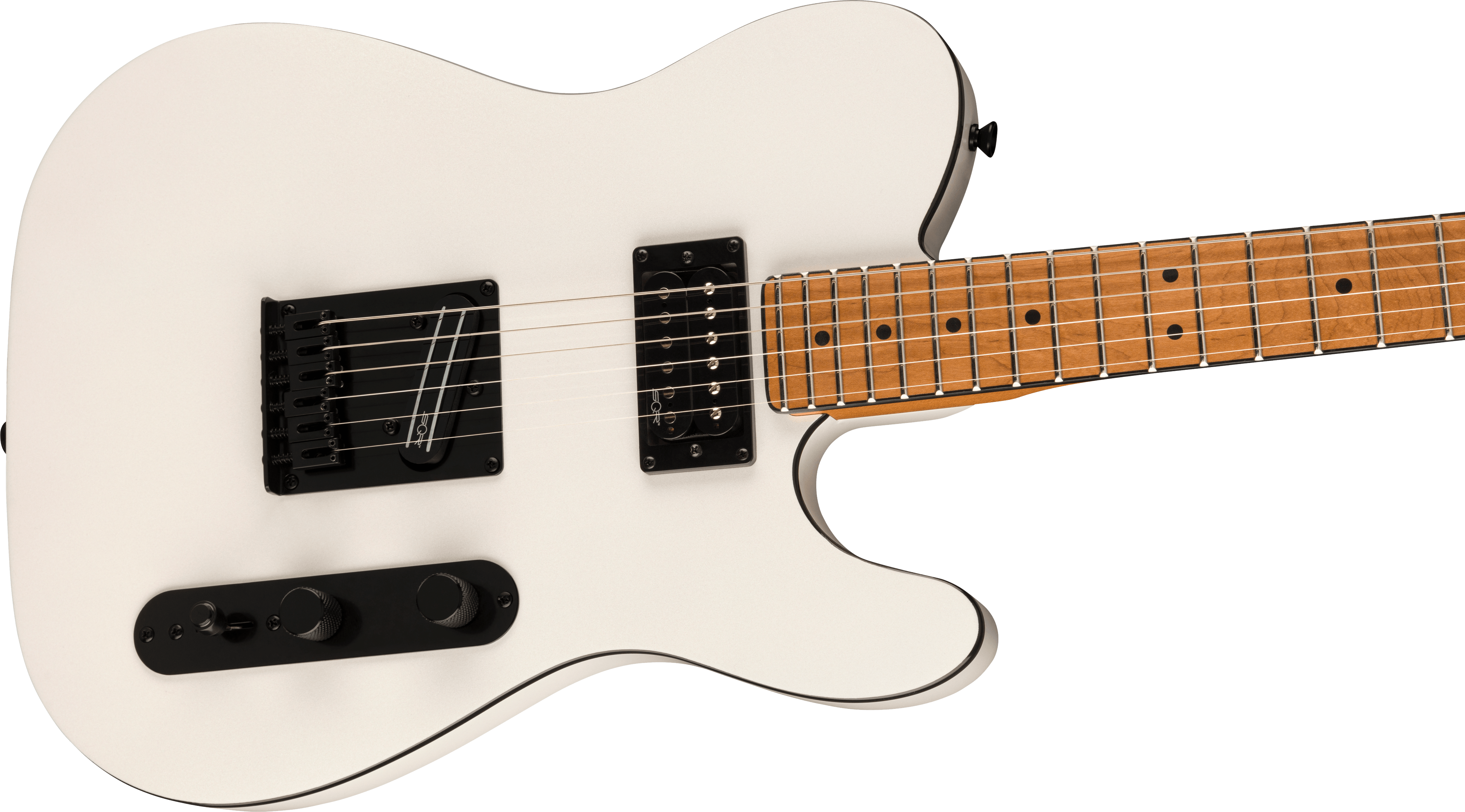 Squier Contemporary Telecaster RH Roasted Maple Fingerboard Pearl White F-0371225523