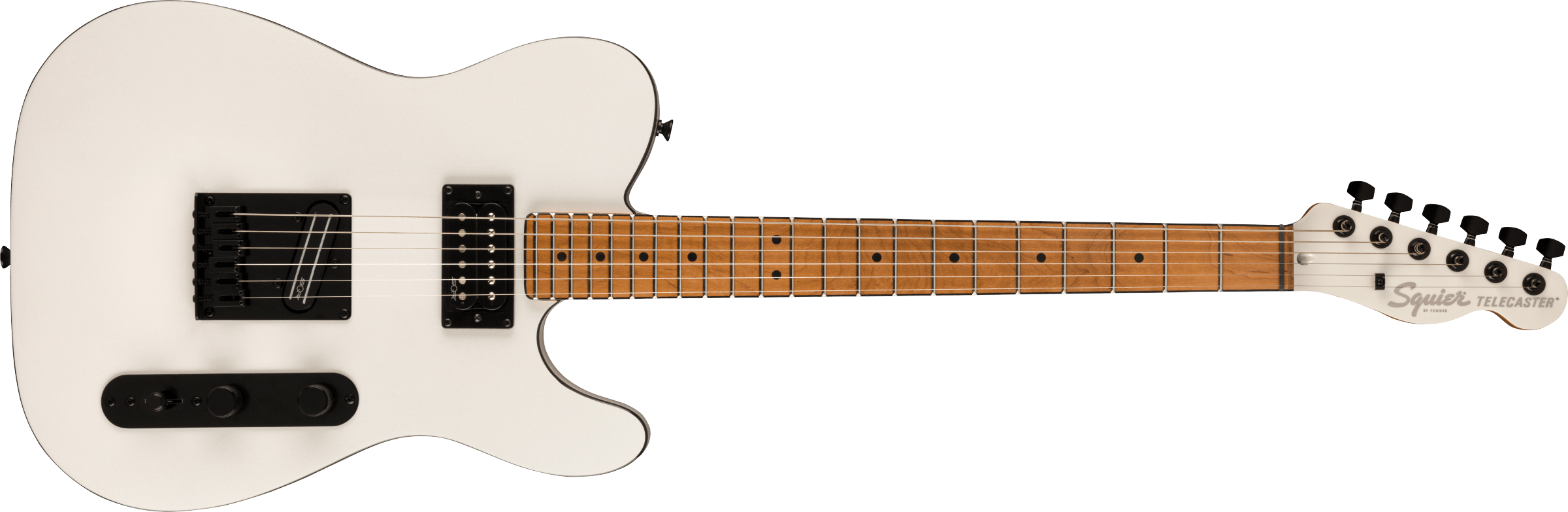 Squier Contemporary Telecaster RH Roasted Maple Fingerboard Pearl White F-0371225523