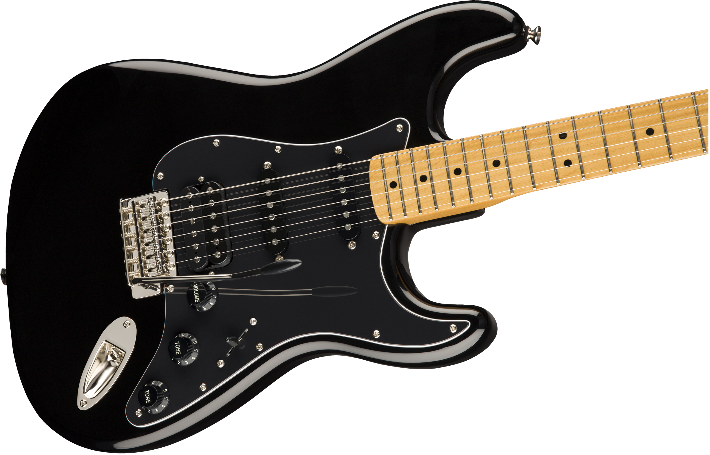 Squier Classic Vibe 70s Stratocaster HSS, Maple Fingerboard, Black 0374023506