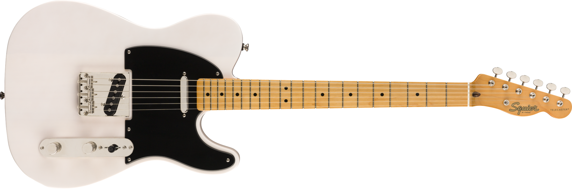 Squier Classic Vibe 50s Telecaster, Maple Fingerboard, White Blonde 03