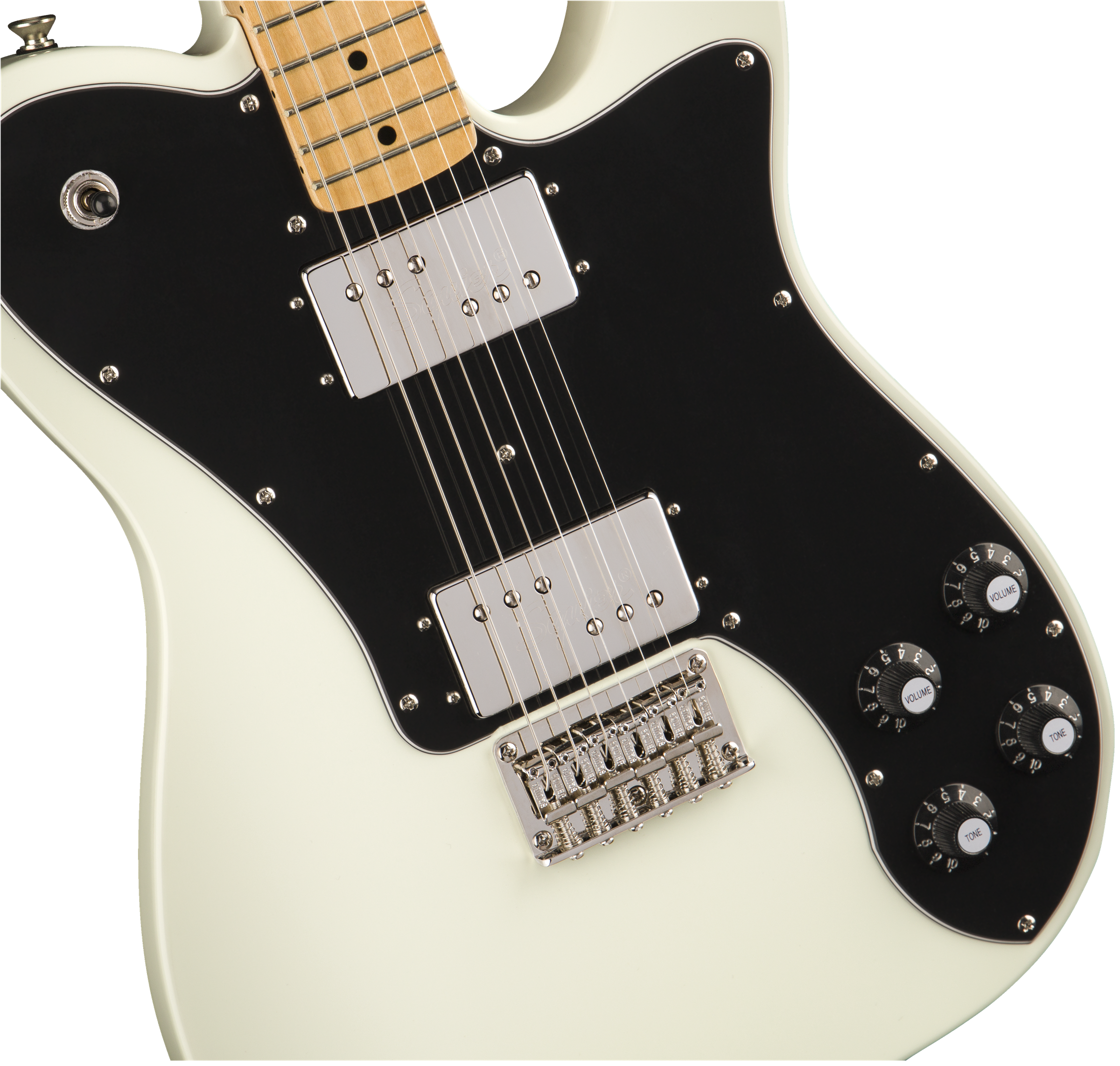Squier Classic Vibe 70s Telecaster Deluxe, Maple Fingerboard, Olympic White 0374060505