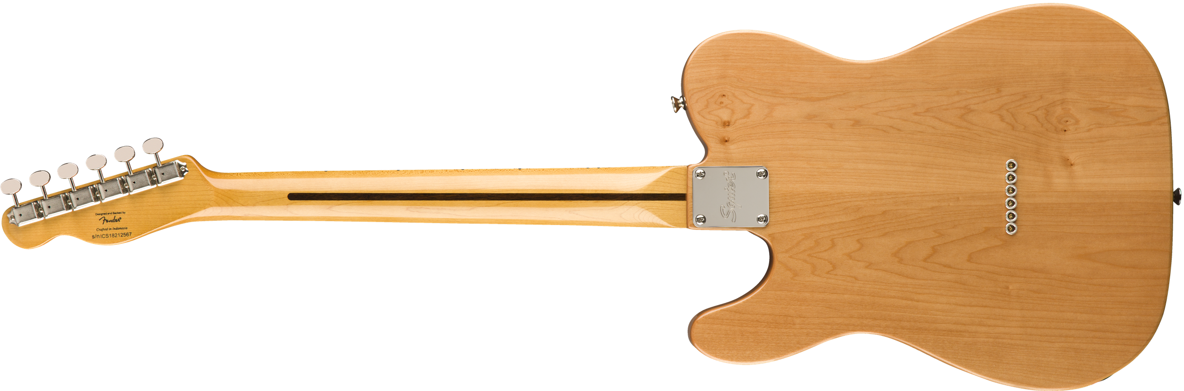 Squier Classic Vibe 70s Telecaster Thinline Maple Fingerboard Natural 2019 0374070521