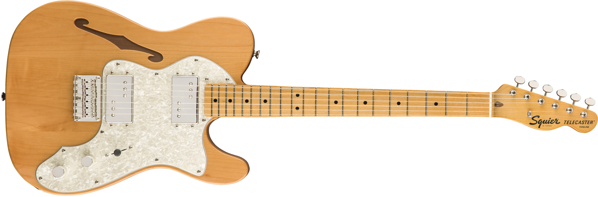 Squier Classic Vibe 70s Telecaster Thinline Maple Fingerboard Natural 2019 0374070521