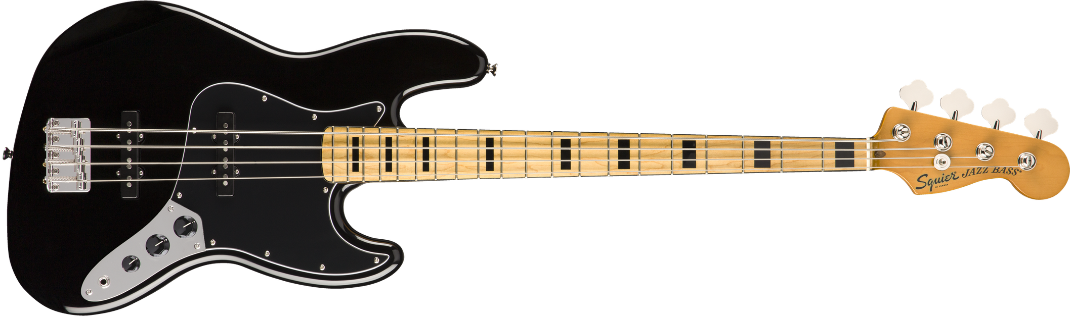 SQUIER Classic Vibe 70s Jazz Bass Maple Fingerboard Black 2019