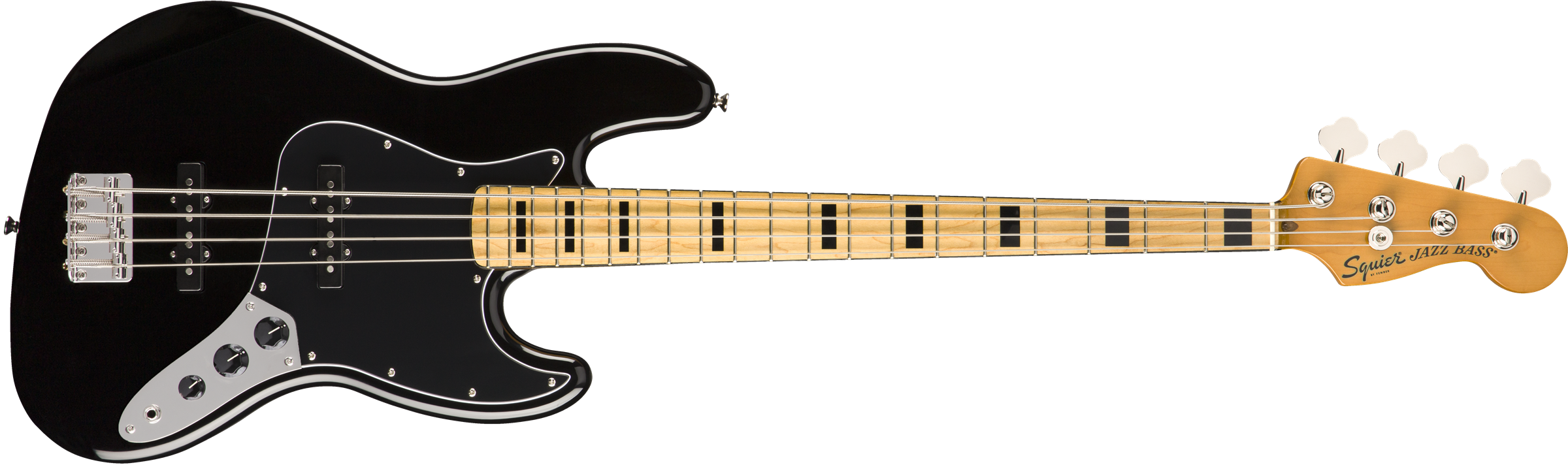 SQUIER Classic Vibe 70s Jazz Bass Maple Fingerboard Black 2019 0374540506