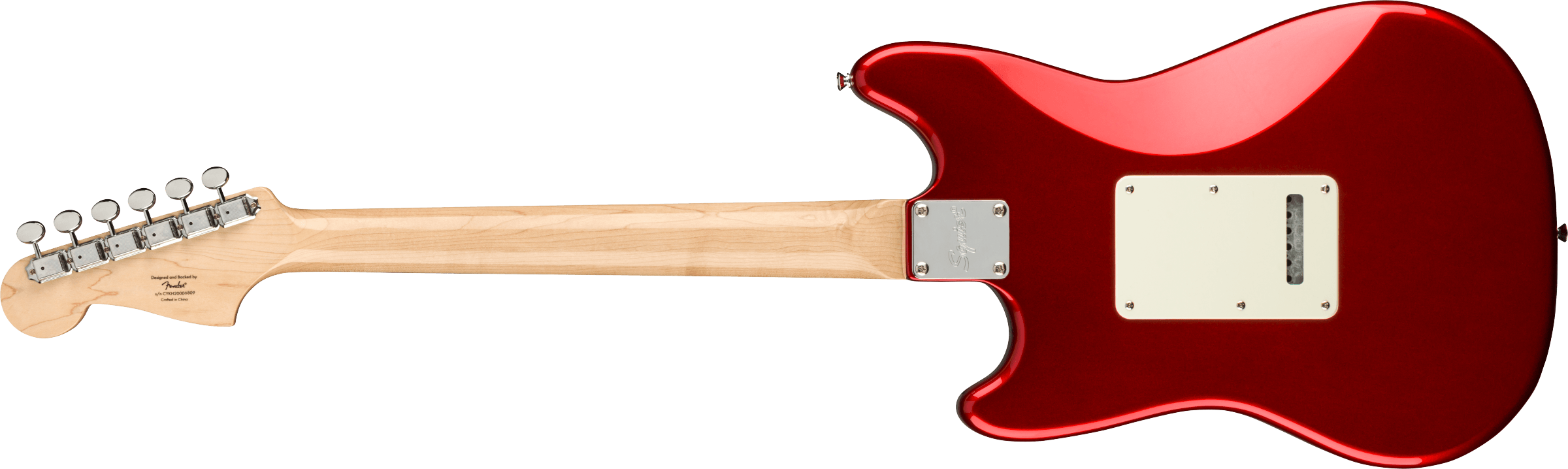 Squier Paranormal Cyclone Pearloid Pickguard, Candy Apple Red F-0377010509