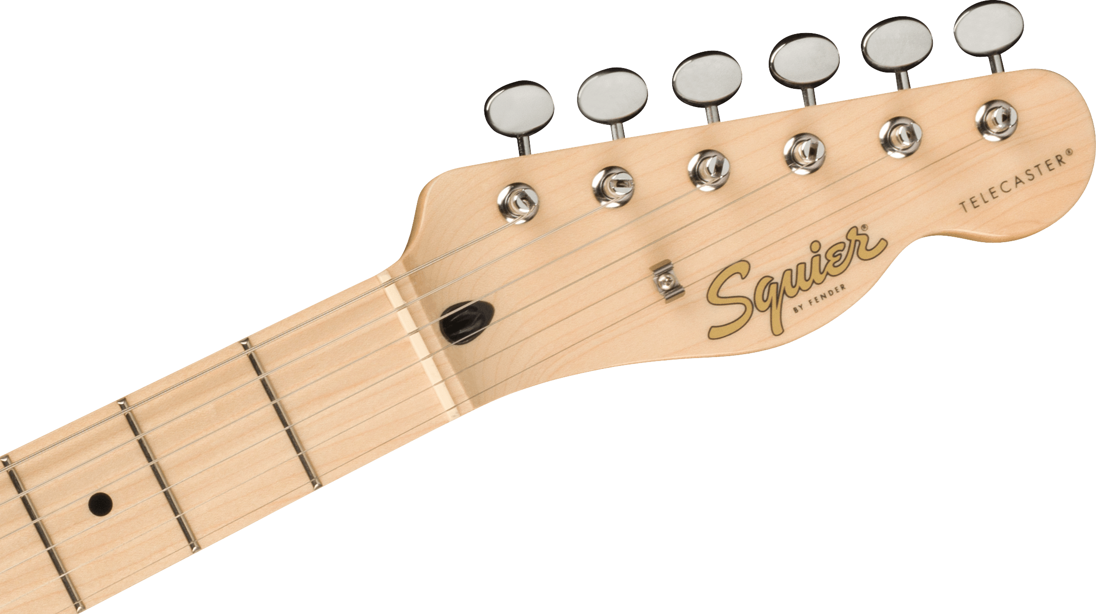 SQUIER  Paranormal Cabronita Telecaster Thinline Maple Fingerboard Gold Anodized Pickguard, 2-Color Sunburst F-0377020503