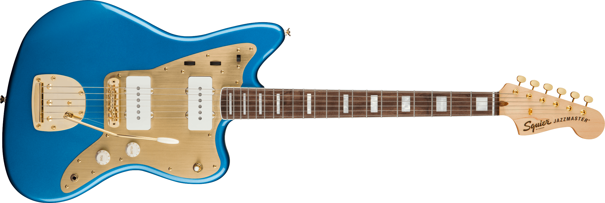 【おしゃれ】 40th SQUIER Anniversary Gold Edition Gold Jazzmaster ギター