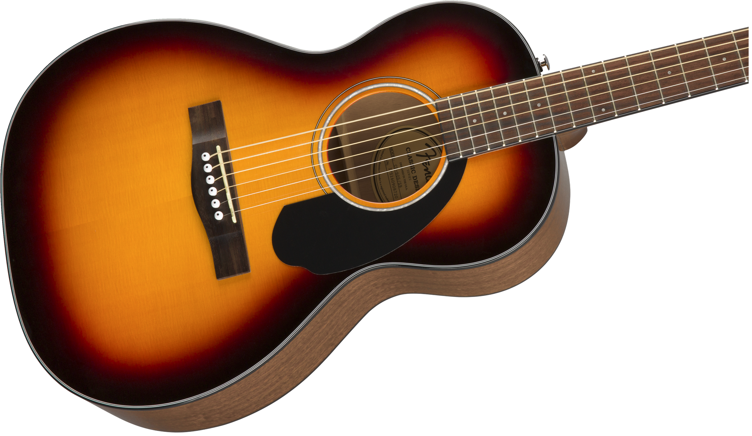 Fender CP-60S Parlor, Walnut Fingerboard, Sunburst 0970120032