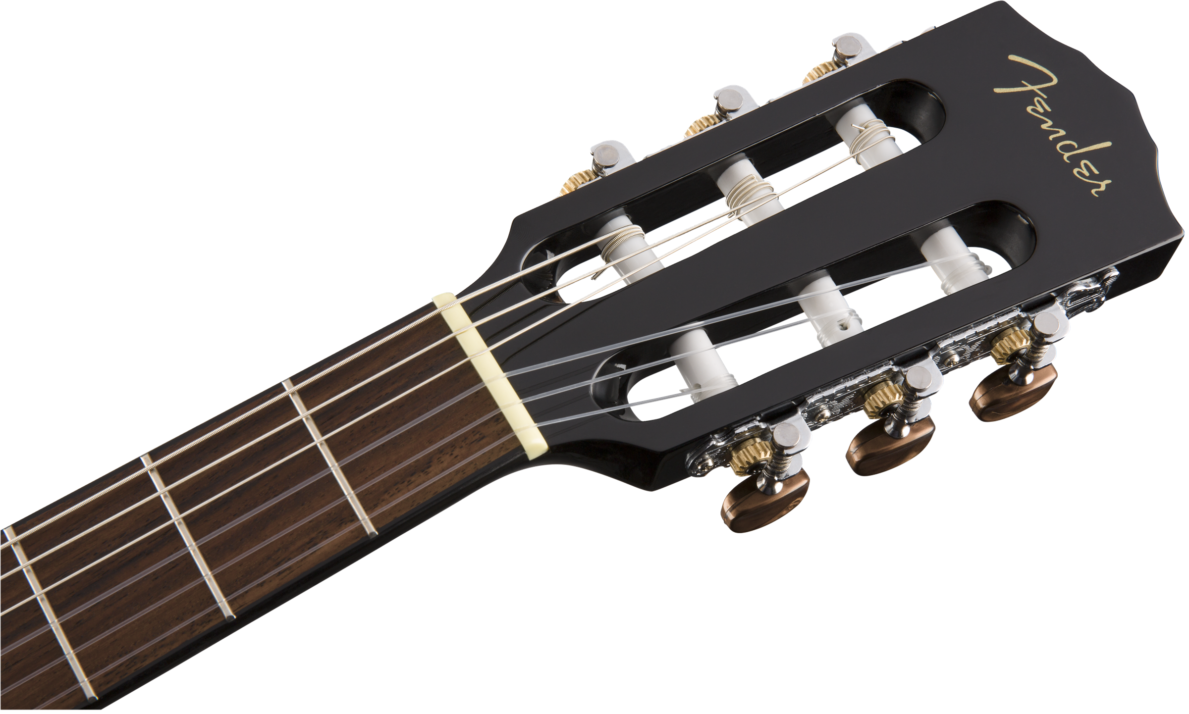 Fender CN-60S Nylon, Walnut Fingerboard, Black 0970160506