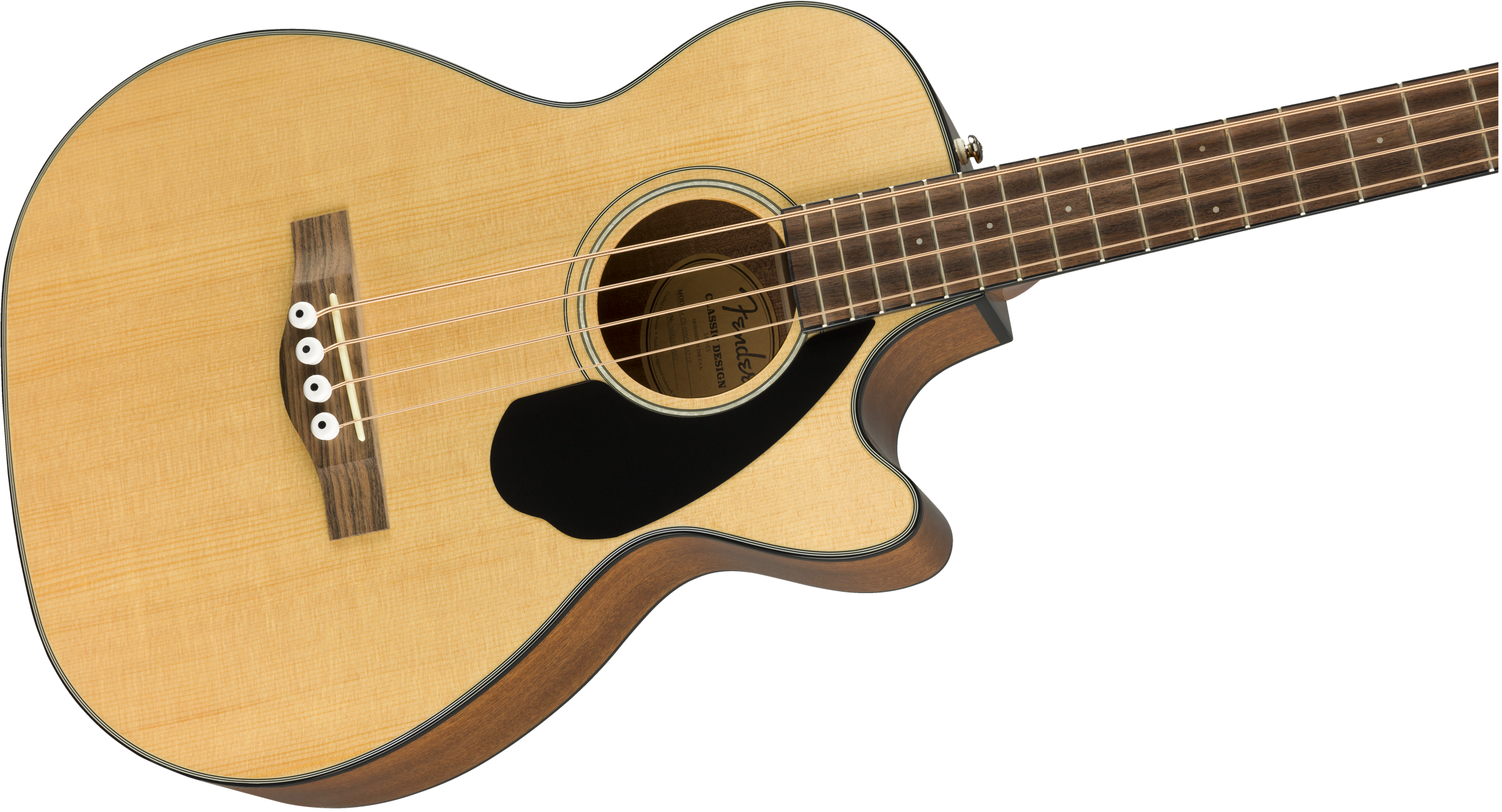 Fender semi acoustic shop bass