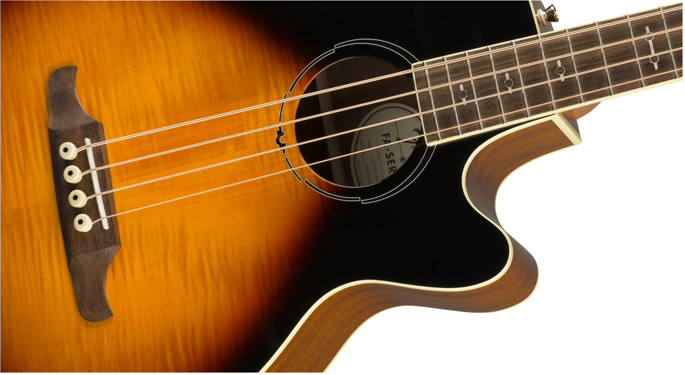 Fender FA-450CE Bass, 3-Color Sunburst 0971443032