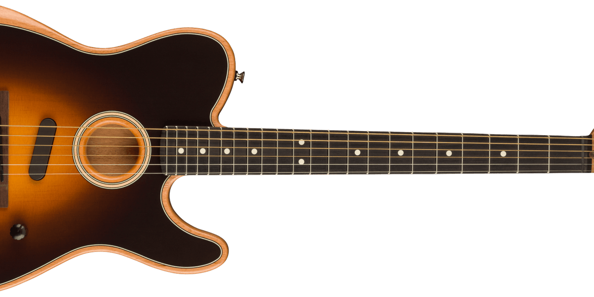 Fender Acoustasonic Player Telecaster Rosewood Fingerboard, Shadow Bur —  L.A. Music