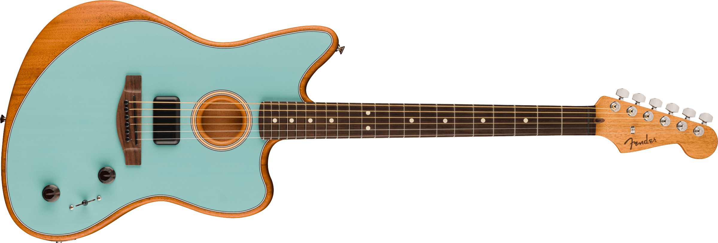 Fender Acoustasonic® Player Jazzmaster®, Rosewood Fingerboard, Ice Blue 0972233183