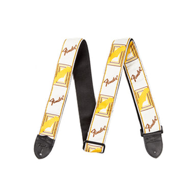 Fender WHITE/BROWN/YELLOW MONO STRAP F-0990683000 - L.A. Music - Canada's Favourite Music Store!