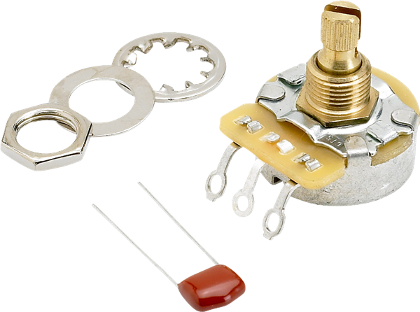 FENDER 250K No-Load Split Shaft Potentiometer (Vol. or Tone)  0990832000