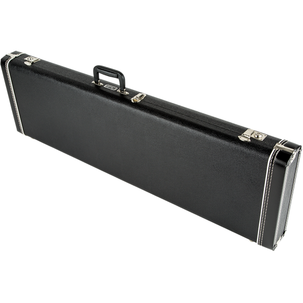 Fender G&G Standard Mustang®/Musicmaster™/Bronco™ Bass Hardshell Case, Black with Acrylic Interior 0996141406
