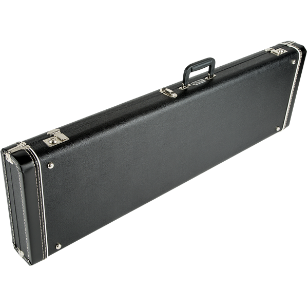 Fender G&G Standard Mustang®/Musicmaster™/Bronco™ Bass Hardshell Case, Black with Acrylic Interior 0996141406