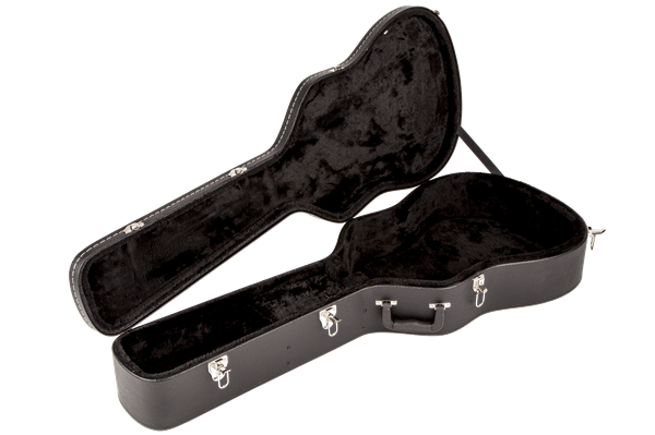 Fender Flat-Top Dreadnought Acoustic Guitar Hard Shell Case Black F-0996203306