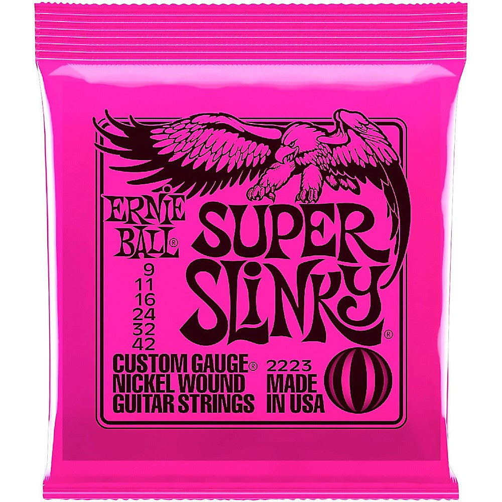 Ernie Ball Super Slinky Pink Slinky EBP02223 - L.A. Music - Canada's Favourite Music Store!