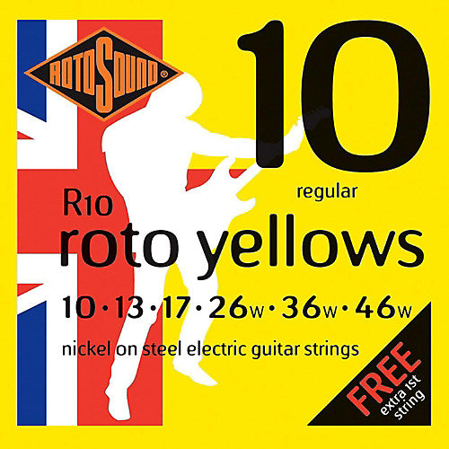 Roto Sound Nickel 10-46 Reg Electric Strings