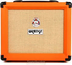 Orange CRUSH20RT Twin channel solid state Crush 1x8" combo with CabSim headphone out, digital reverb & tuner, 20 Watts - L.A. Music - Canada's Favourite Music Store!