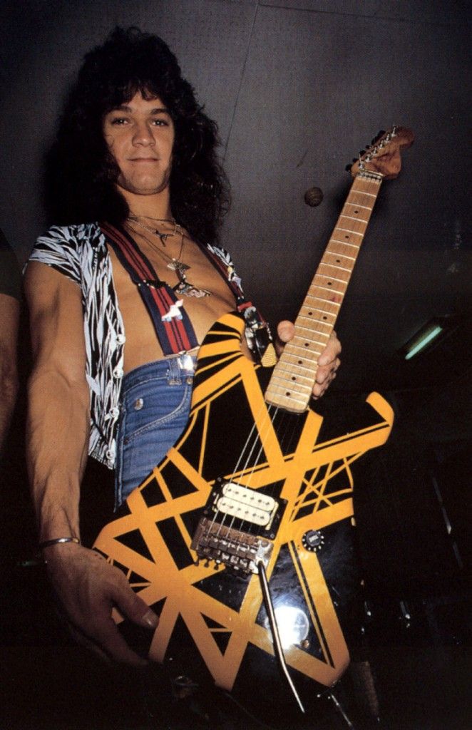 EVH 79 Tribute Relic Bumblebee - Black with Yellow Stripes