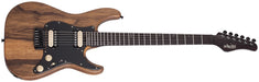 Schecter Sun Valley Super Shredder Exotic Hardtail Black Limba Electric Guitar, Black Limba 1269-SHC