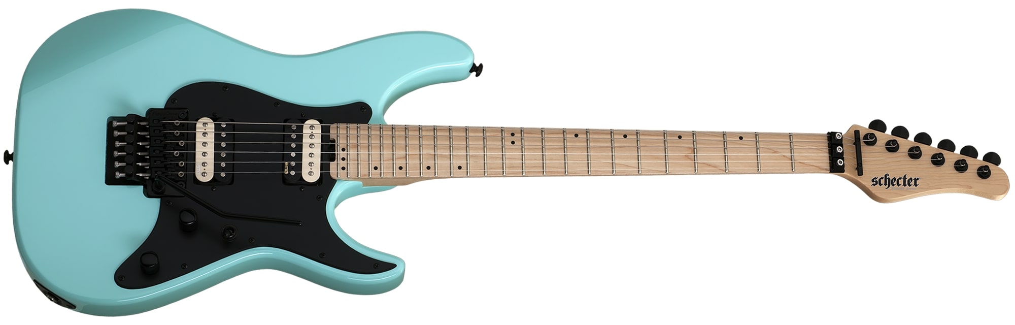 Schecter SUN VALLEY SS FR SFG 1280-SHC Super Shredder Sea Foam Green SERIAL NUMBER IW21022161 - 8.0 LBS