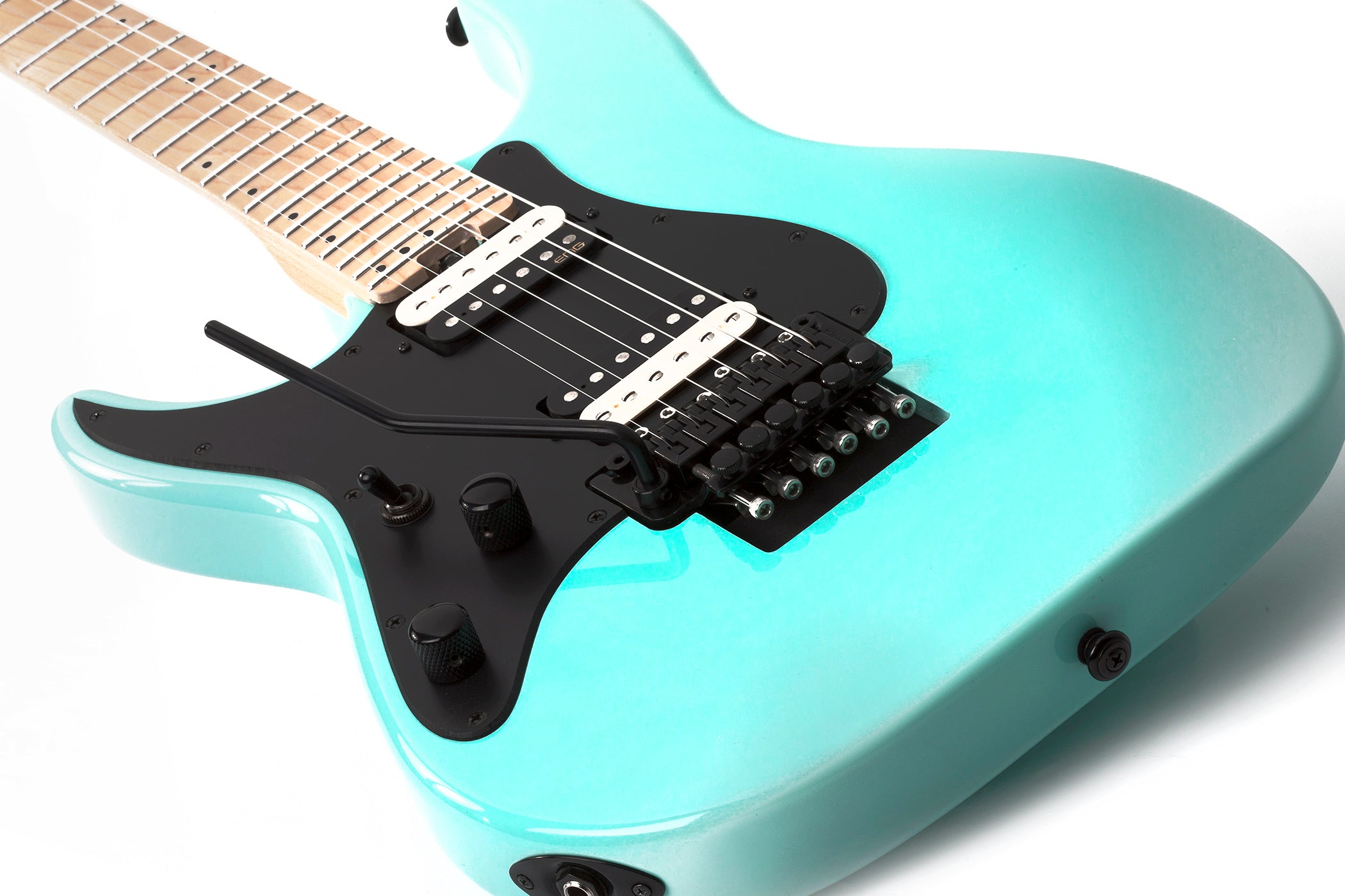 Schecter Sun Valley Super Shredder FR Left-Handed Electric Guitar Sea Foam Green 1286-SHC