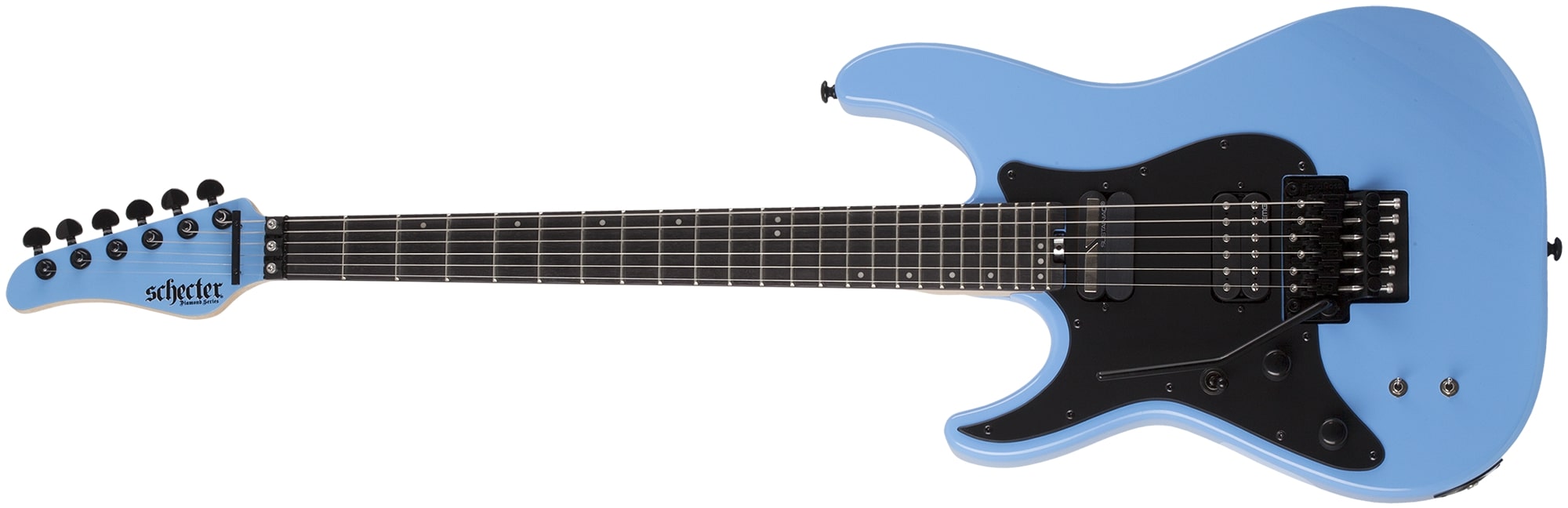 Schecter Sun Valley Super Shredder FR S W/ SUSTAINIAC Left Handed Electric Guitar Riviera Blue 1290-SHC