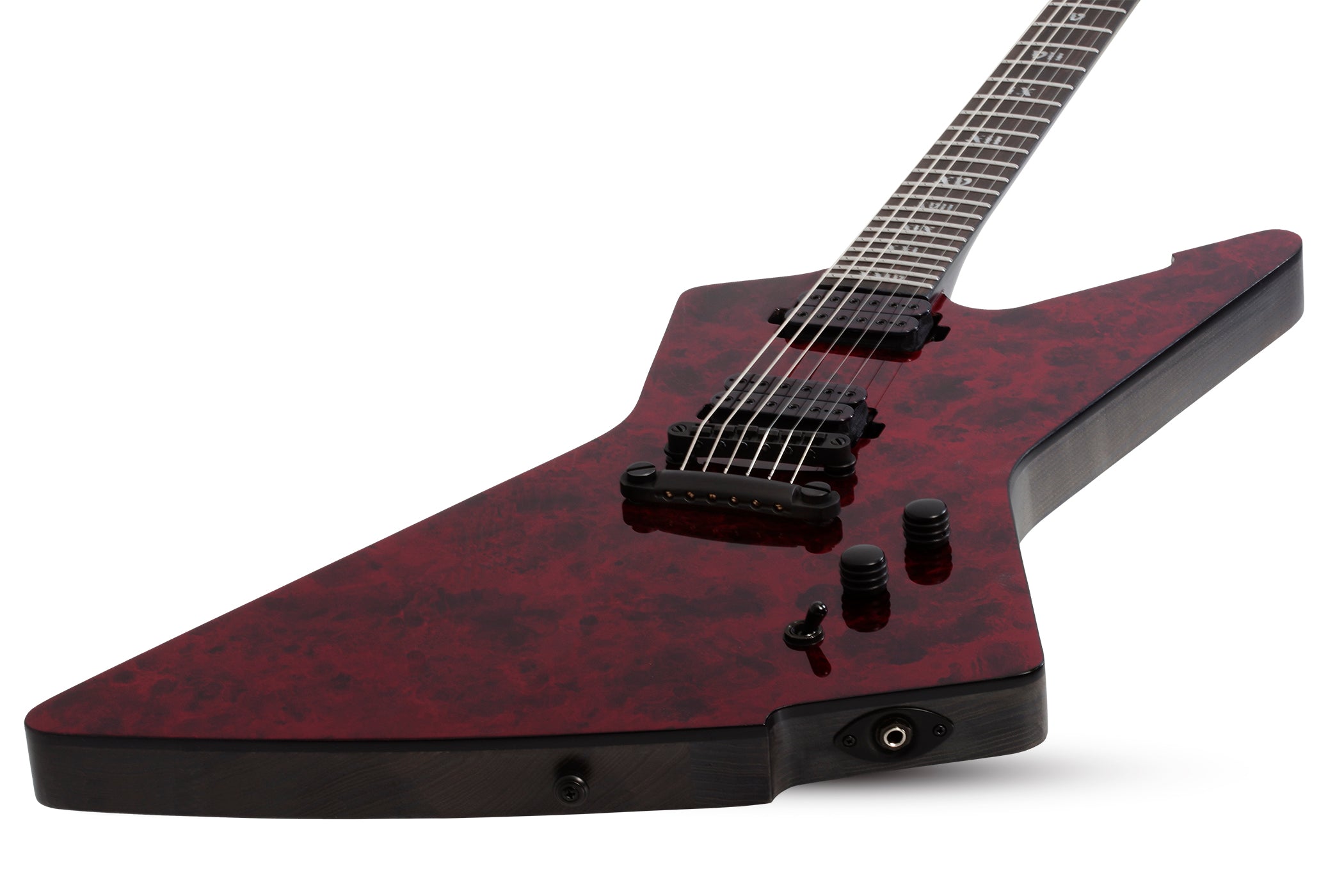 Schecter E-1 Apocalypse Electric Guitar Red Reign 1310-SHC