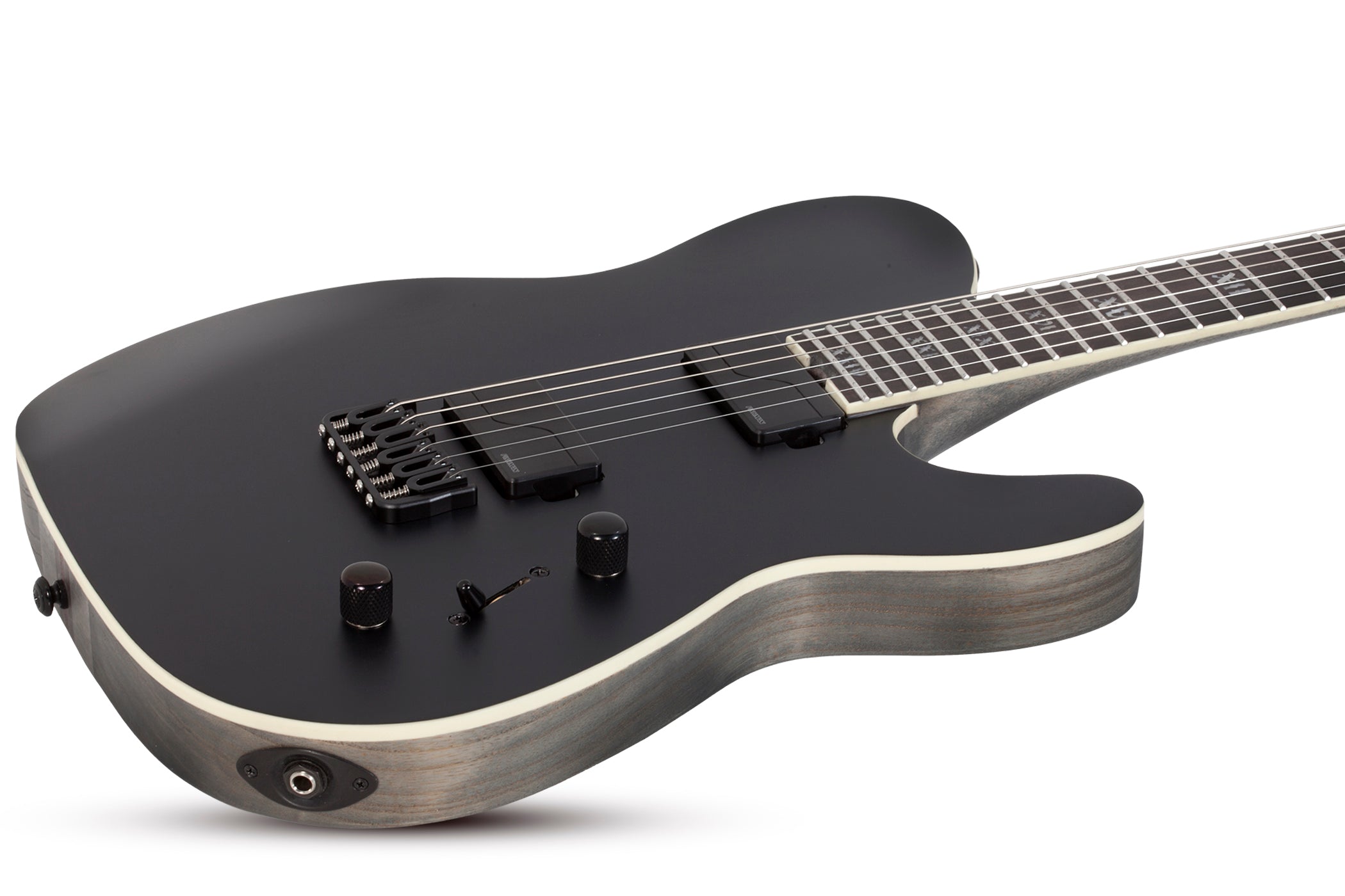 Schecter PT SLS Evil Twin Electric Guitar Satin Black 1342-SHC